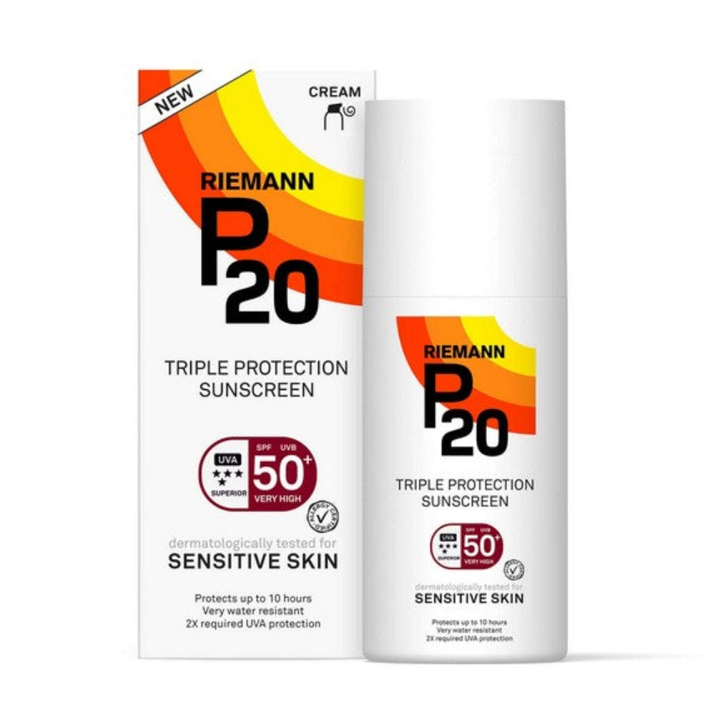 P20 Triple Protection Sun Cream SPF 50+ 100ml