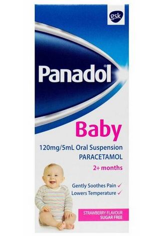 Panadol Baby 120mg/5ml Oral Suspension – 100ml
