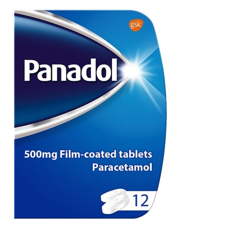 Panadol Compack Tablets 12 Pack Paracetamol 500mg