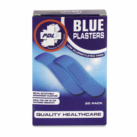 Pharmacare Blue Plasters 25 Pack 