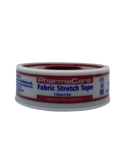 PharmaCare Fabric Stretch Tape 1.25cm x 3M