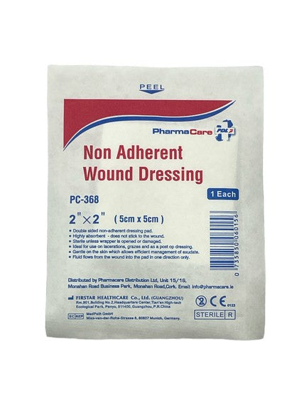 non adherent wound dressing PharmaCare Non-Adherent Wound Dressing 5cm x 5cm – McCabes Pharmacy