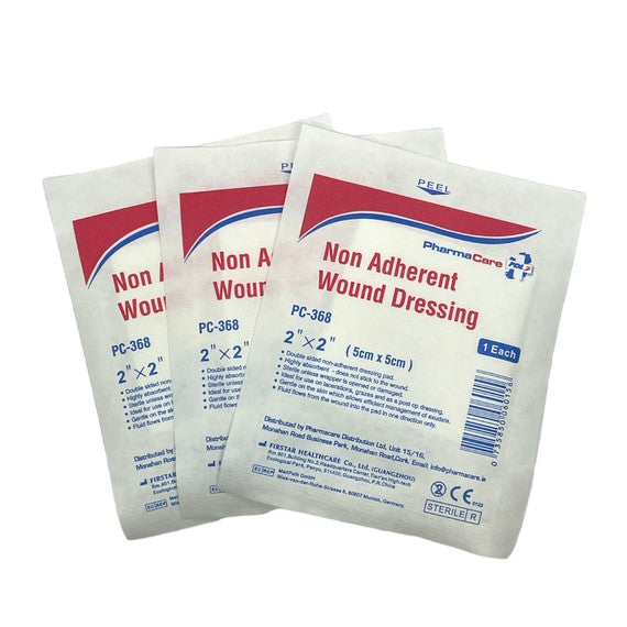 PharmaCare Non-Adherent Wound Dressing 5cm x 5cm – McCabes Pharmacy