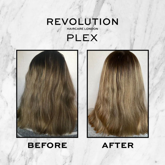 Revolution Haircare Plex 6 Bond Restore Styling Cream 100ml Before and After 2