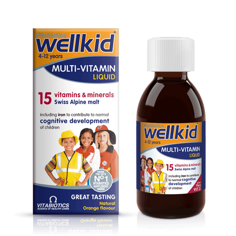 Vitabiotics Wellkid Multi-vitamin Liquid 150ml