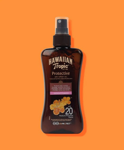 Hawaiian Tropic Protective Dry Oil Spray SPF 20