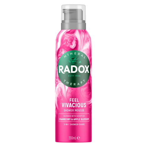 Radox Shower Mousse Vivacious 200ml