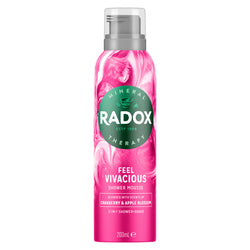 Radox Shower Mousse Vivacious 200ml - Refreshing Foaming Body Wash (200ML) Radox Shower Mousse Vivacious 200ml - Refreshing Foaming Body Wash (200ML)