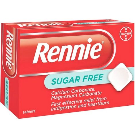 Rennie Sugar Free 24&