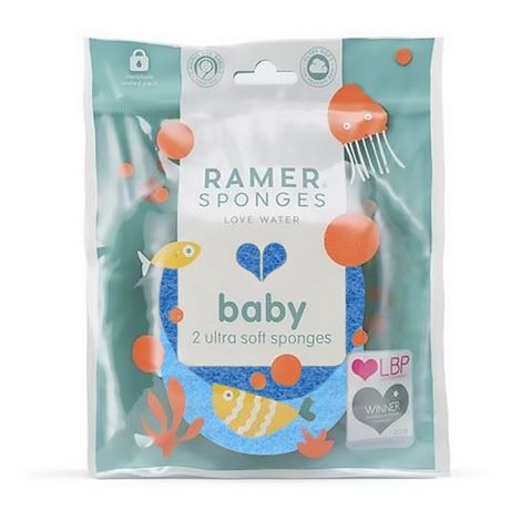 Ramer Ultra Soft Baby Sponge Twinpack