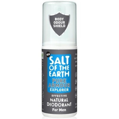 Salt of the Earth Pure Armour Explorer Natural Deodorant For Men 100ml