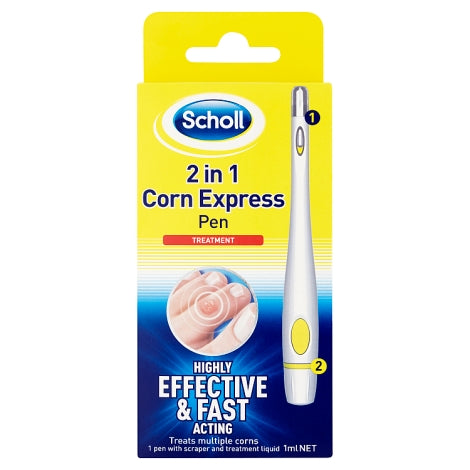Scholl 2 in 1 Corn Express Pen Treatment 1ml