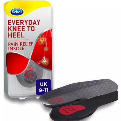 Scholl Orthotic Everyday Knee to Heel Pain Relief Insole Large