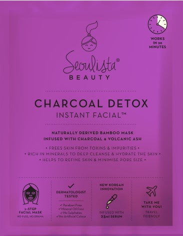Seoulista Charcoal Detox Instant Facial