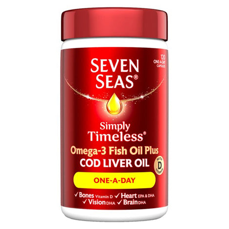 Seven Seas Pure Cod Liver Oil One-a-Day 120S
