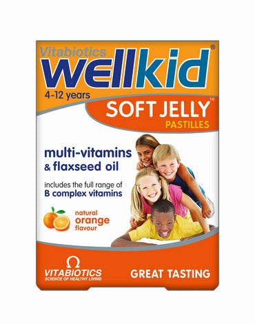 Vitabiotics Wellkid Soft Jelly Orange - 30 Pastilles