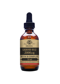 Solgar Liquid B12 2000 µg with B-Complex - 59 ml (59ML)