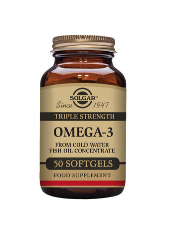 Solgar Triple Strength Omega-3 Softgels 50s