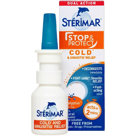 Sterimar Stop &amp; Protect Cold &amp; Sinusitis Relief 20ml
