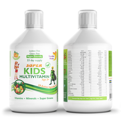 Swedish Nutra Super Kids Multi-Vitamin