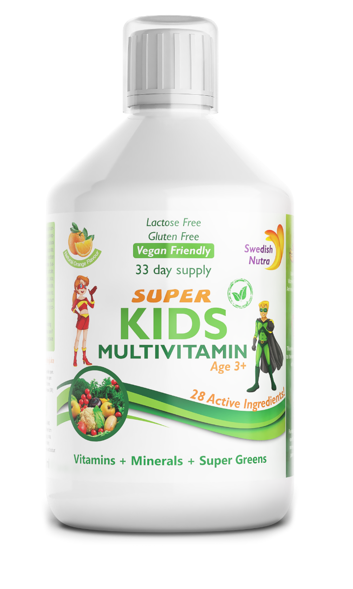 Swedish Nutra Super Kids Multi-Vitamin 