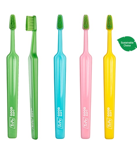 Tepe Good Compact Soft Toothbrush Various Colours