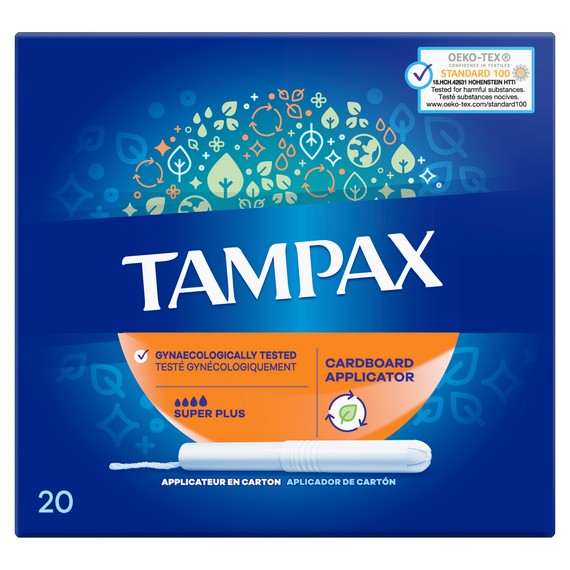 Tampax Compak Super Plus - 18 Pack