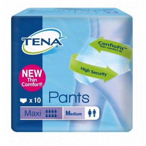 Tena Unisex Pants Maxi Medium 10s
