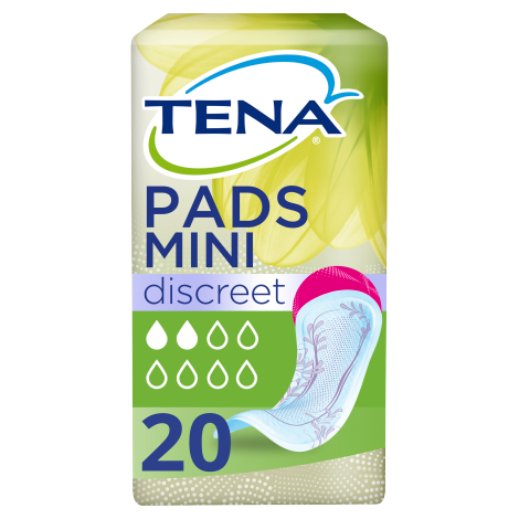 Tena Lady Discreet Mini Pads 20 Pack