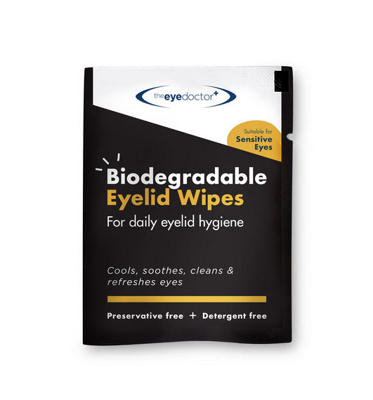 The Eye Doctor Biodegradable Eyelid Wipes 20’s