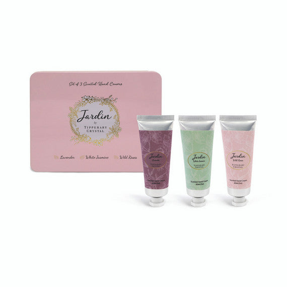 Jardin Hand Cream Set 3pk  – Lavender, White Jasmine &amp; Wild