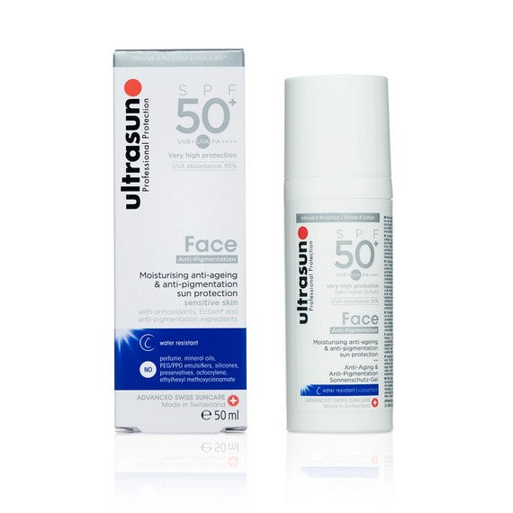 Ultrasun 50+spf Anti-Pigmentation Face 50ml