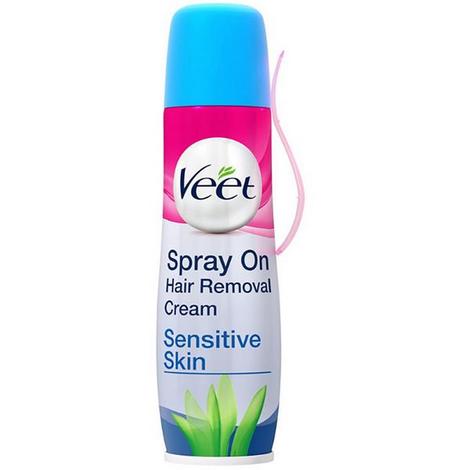 Veet Spray On Hair Removal Cream - Sensitive 150ml