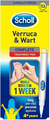 Scholl Verruca &amp; Wart Complete Treatment Pen 4+ Years 2ml