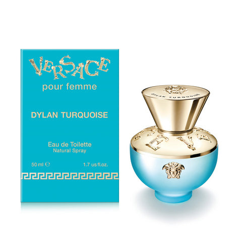 Versace Dylan Turquoise Edt Spray 50ml pack