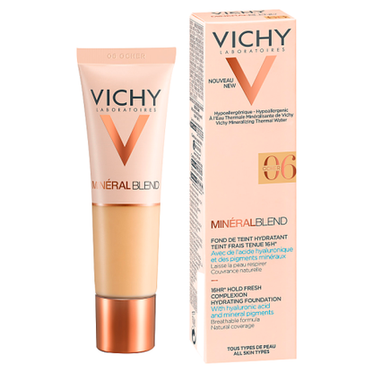Vichy Mineralblend Foundation 06 Ocher 30Ml