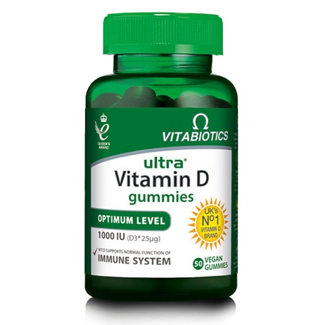 Vitabiotics Ultra Vitamin D Gummies 50s