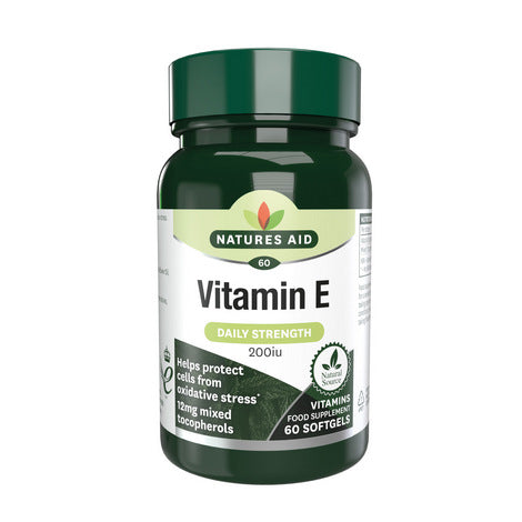 Natures Aid Vitamin E 200iu (60)