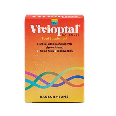 Vivioptal Food Supplement - 90 Capsules