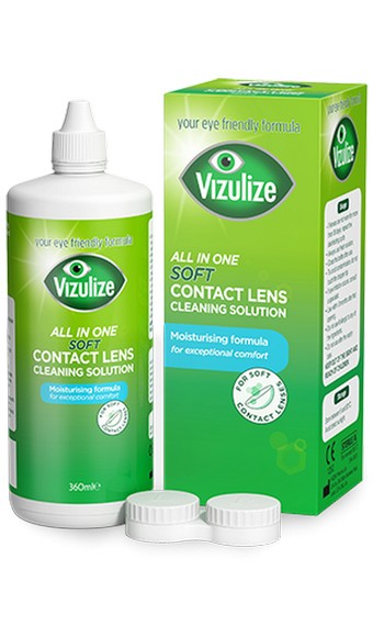 Vizulize All in One Soft Contact Lens Solution 360ml| Fast Dispatch*
