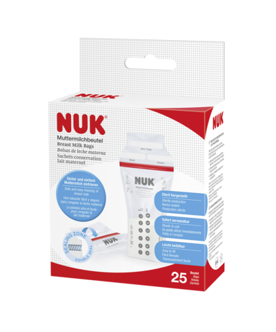NUK Breast Milk Bags 25 Pack