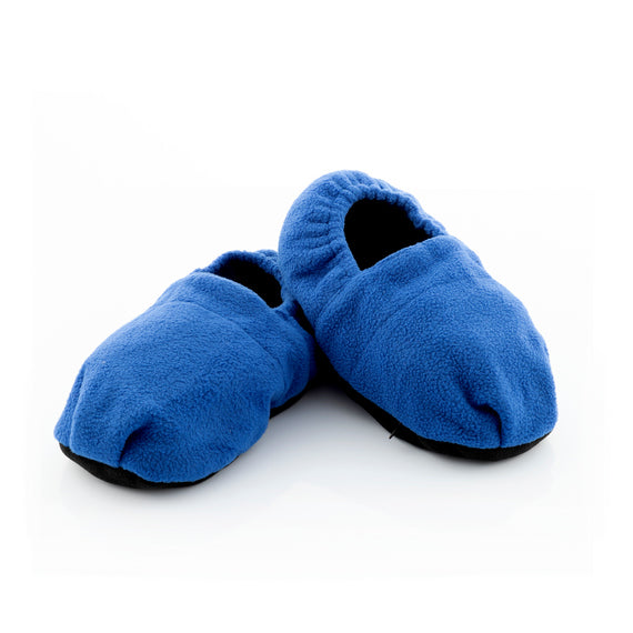 Innovagoods Foot Warmer Microwavable Slippers Blue